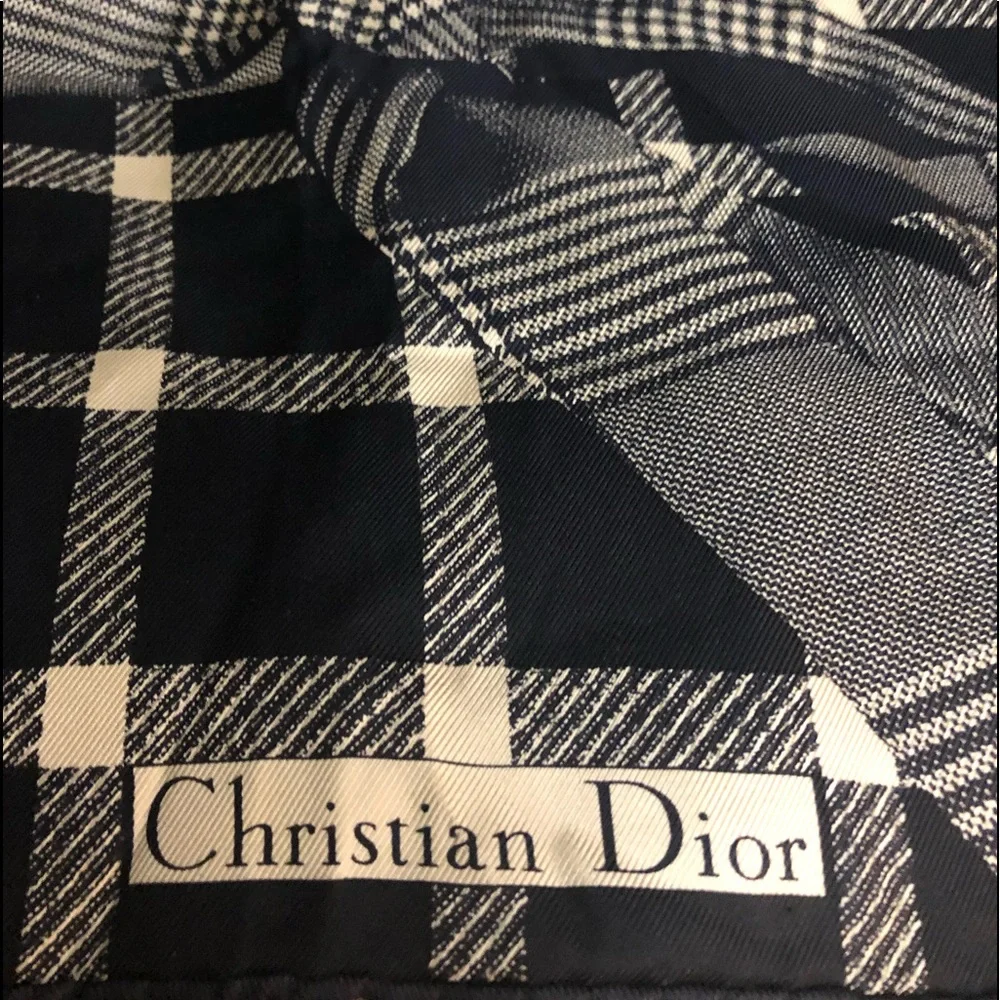 Vintage CHRISTIAN DIOR scarf